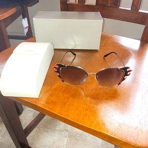 Prada flame sunglasses